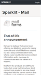 Mobile Screenshot of mailform.sparklit.com